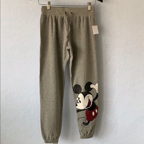Disney Pants - Mickey Mouse Gray Sweats